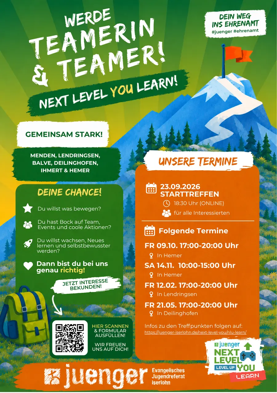 NLU Learn Termine Menden Hemer Balve 2026 und 2027