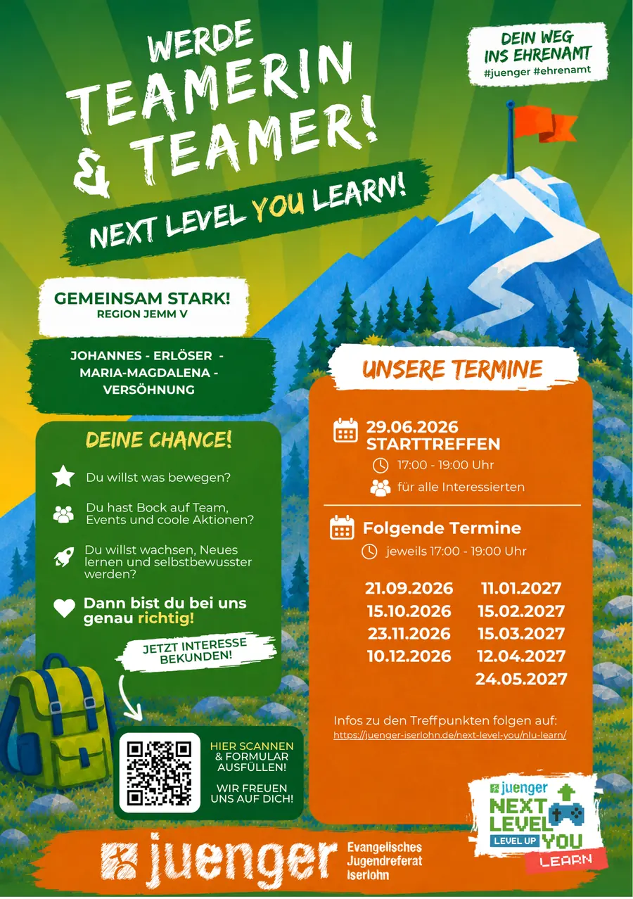 NLU Learn Termine Region JEMMY 2026 und 2027